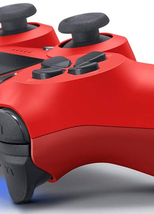 DualShock 4 Wireless Controller for PlayStation 4 - Magma Red (Renewed)