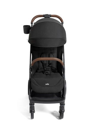 Joie Baby, NutmegTM Compact Travel Stroller, Lightweight Baby Stroller with One‐Hand Fold, Multi‐Position Recline, Smooth Ride Suspension(Shale)