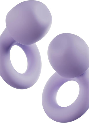 Loop Quiet 2 Ear Plugs - Ultra-Comfy Reusable Hearing Protection for Sleep | 24dB SNR noise reduction. Flexible, customizable fit. Reusable & washable. For deep focus, travel, noise sensitivity