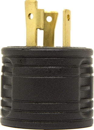 WEN GNA030, NEMA L5-30P Twist-Lock Power Plug to TT-30R Ready Outlet 120V 30-Amp 3600-Watt Generator to RV Adapter, Black
