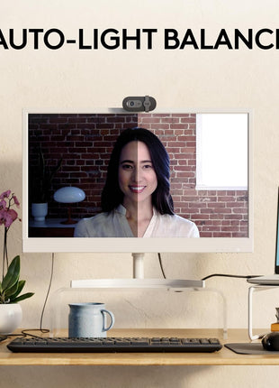 Logitech Brio 101 Full HD 1080p Webcam for Meetings, Streaming, Desktop, Laptop, PC - Built-in Mic, Shutter, Works with Zoom, Microsoft Teams, Nintendo Switch 2's new GameChat Mode, USB-A,-Black