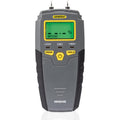 General Tools MMD4E Digital Moisture Meter, Water Leak Detector, Moisture Tester, Pin Type, Backlit LCD Display With Audible and Visual High-Medium-Low Moisture Content Alerts, Grays