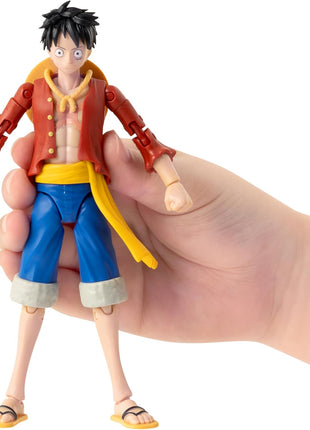 ANIME HEROES - One Piece - Monkey D. Luffy Renewal Version Action Figure | One Piece 6 Inch Action Figure Anime Heroes - Monkey D. Luffy Renewal Version