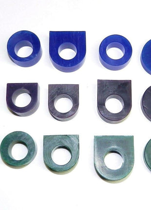 JTS Carving Wax Ring Tube Assortment - Jewelry Earring Modeling Wax 12 Pcs Pre-Cut Tubes & Blanks - 3 Grades