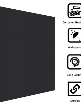 2Pack Anodized Aluminum Sheet 6 x 12 x 1/32(0.0315") Inch Black Anodized Aluminum Metal Plates Engraving Blanks for Laser Engraving, DIY, 0.8MM Thin Decorative Aluminum Metal Sheets for Crafting