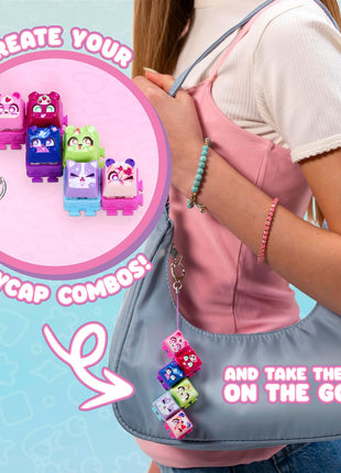Clickeez Keyboard Mega Pack - The Ultimate Starter Set | Includes Storage Keyboard & 15 with Exclusive Mega Pack Characters | Clickable Collectibles | Ages 6+