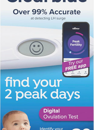Clearblue Digital Ovulation Test, 30 Count