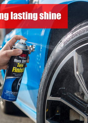 Stoner Car Care 91044 Original More Shine Tire Shine Spray – Tire Dressing Restores Deep Matte Black Finish with Long-Lasting Rain-Resistant Protection, Dry-to-Touch – 12 oz