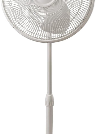 Lasko 2520 Oscillating Stand Fan,White 16 Inch