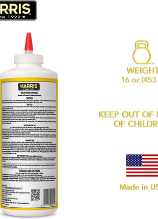 HARRIS Boric Acid Roach and Silverfish Killer Powder w/Lure for Insects (16oz)