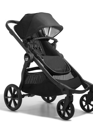 Baby Jogger City Select 2 Single-to-Double Modular Stroller Eco Collection Lunar Black