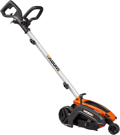 WORX Electric Lawn Edger, 12 Amp 7.5" Trencher for Lawn Landscaping, WG896 | 3-Position Adjustable Cutting Depth, Lawn Edging & Trenching Dual Use, Corded