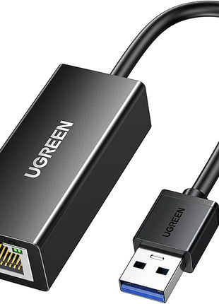 UGREEN USB to Ethernet Adapter, 1000Mbps Plug and Play with USB 3.0 | Driver Free, RJ45 LAN Network Dongle Compatible with Nintendo Switch, Laptop, PC, MacBook, Windows, macOS, Linux