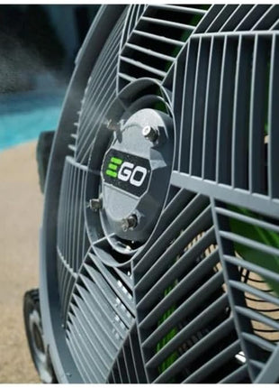 EGO POWER+ Portable Misting Fan, Outdoor Electric 18" 5 Speed Fan, Battery and Charger Not Included - FN1800