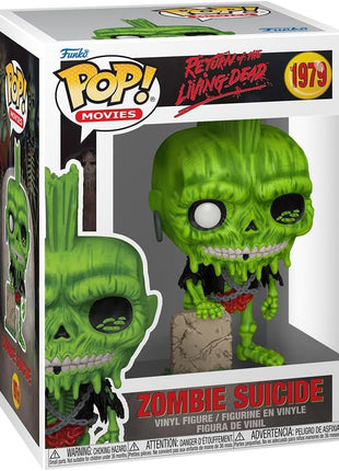 Funko POP! Movies: Return of the Living Dead - Zombie Suicide | Official Merch - Collectable Vinyl Figurine for Shelf Display - Birthday Gift Idea for Fans and Collectors