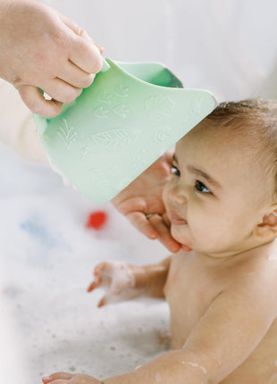 Dr. Brown's CleanUp Dino-Pour Baby Bath Rinse Cup, Tear-Free Rinsing for Babies and Toddlers, BPA Free