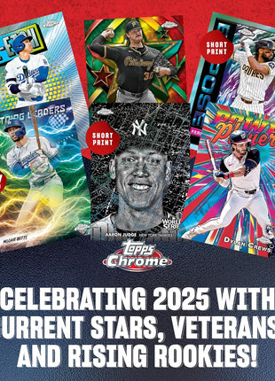 2025 Topps Chrome Baseball - Factory Sealed - Value Box