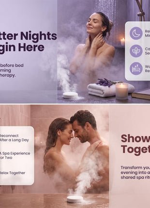 BodyRestore Shower Steamers Aromatherapy, Self Care Gifts, Calm 15 Pack