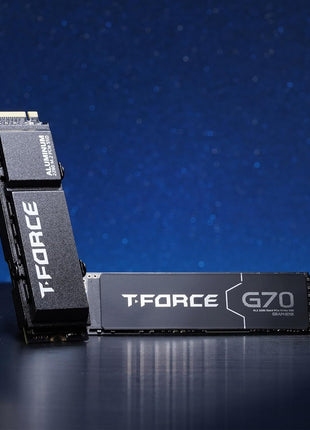 TEAMGROUP T-Force G70 PRO Graphene Heatsink 4TB DRAM SLC Cache 3D TLC NAND NVMe InnoGrit PCIe Gen4x4 M.2 2280 Gaming Internal SSD Works with PS5 Read/Write 7400/6600 MB/s TM8FFH004T0C129