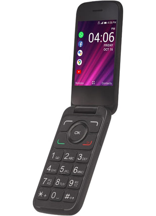 TCL Go Flip 2 4058G 8GB Factory Unlocked 4G LTE GSM Smart Flip Phone