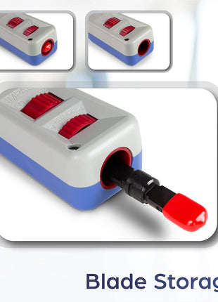 TRENDnet Punch Down Tool With 110 And Krone Blade, Insert & Cut Terminations In One Operation, Precision Blades Are Interchangeable & Reversible, Network Punch Tool, Grey, TC-PDT