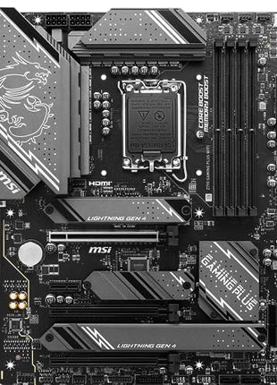 MSI Z790 Gaming Plus WiFi-AMZ Gaming Motherboard (Support 14th/13th/12th Gen Intel Processors, LGA 1700, DDR5, PCIe 5.0, M.2 Slots, 2.5Gbps LAN, USB 3.2 Gen2, Wi-Fi 6E, Bluetooth 5.3, ATX)
