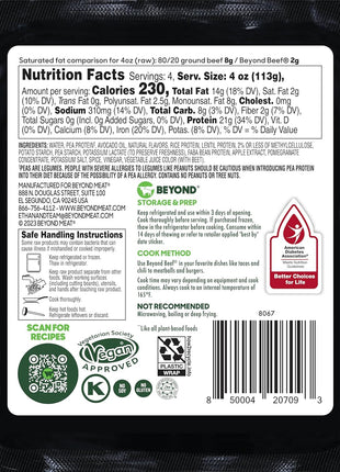 Beyond Meat Beyond Beef Plant-Based Ground 16 oz