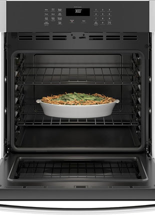 27 in. Smart Single Electric Wall Oven Self-Cleaning in Stainless Steel