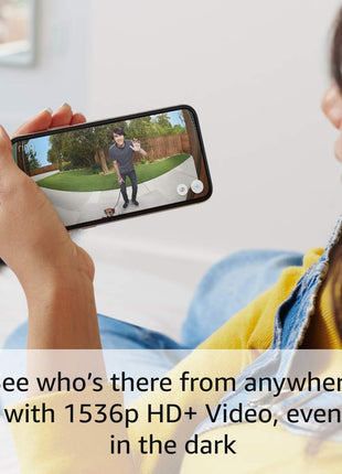 Like-New Ring Wired Doorbell Pro (2021 model) – Best-in-class with cutting-edge features (existing doorbell wiring required)