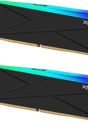 V-Color Manta XFinity RGB DDR5 32GB (16GBx2) 8000MHz CL38 1.45V RGB Gaming Desktop Upgrade RAM (Intel XMP 3.0 & AMD Expo CompatibleU-DIMM Memory Module SK Hynix IC - Black (TMXFL1680838KWK)