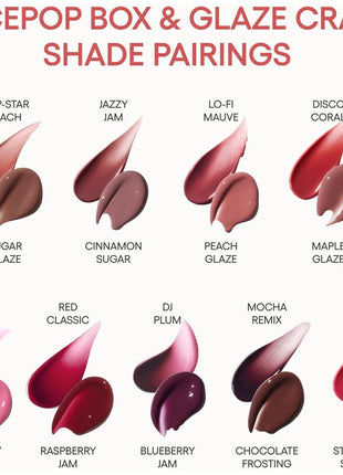 LANEIGE JuicePop Box Lip Tint: Long Lasting Moisturizing Lightweight Tint, Buildable Juicy Color and Nourishing Shine, K-Beauty Lip Essentials for Long-Lasting Comfort, K-POP Pink
