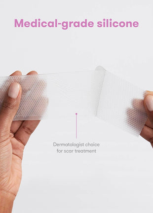 Frida Mom C-Section Silicone Strips, C-Section Recovery Must Have Scar Patches, Reusable Medical Grade Treatment for Keloid Scars, Includes Case & Pouch