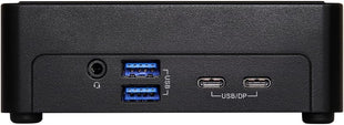 NUCS(Slim) BOX-155H Mini PC, Intel Core Ultra 7 Processor, Arc Graphics, Intel AI Boost, DDR5 5600 up to 96GB, Triple Storages, 4K Quad-Display, 2.5G Dual LAN, Wi-Fi 6E, 5 USB, ThunderboltTM 4
