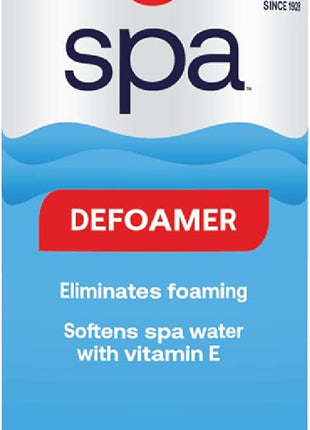 HTH Spa 86116 Defoamer, Spa & Hot Tub Chemical Eliminates Foaming, Softens Water, 16 oz