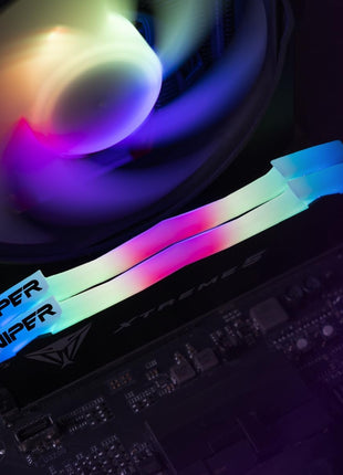 Patriot Viper Xtreme 5 RGB DDR5 RAM 48GB (2X24GB) 8000MT/s CL38 1.45v UDIMM Desktop Gaming Memory Kit Compatible with Intel XMP - PVXR548G80C38K