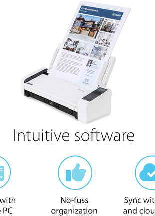 Doxie Pro - Duplex Document Scanner and Receipt Scanner for Home and Office with Amazing Software for Mac and PC