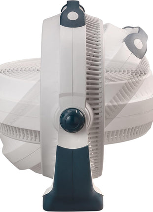 Lasko Wind Machine Fan, Air Circulator Fan with 3 Speeds, 20" Model 3300, Gray