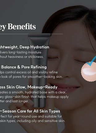 S.nature Hydrating Set, 3 Steps to Refined Pores, Lasting Hydration, Aqua Oasis Toner 300ml, Squalane Serum 50ml, Squalane Cream 60ml