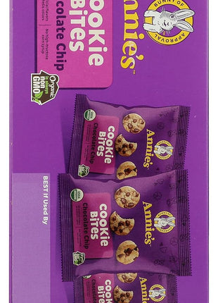 Annie's Organic Chocolate Chip Cookie Bites, 10 Pouches, 10.5 oz