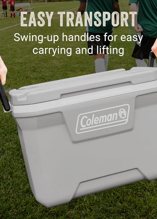 Coleman Classic Series Insulated Portable Cooler, Leak-Resistant Outdoor Hard Cooler Keeps Ice up to 5 Days, 52/70/120/150 Quart