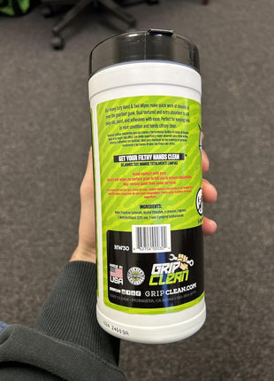 Heavy Duty Hand Cleaning Wipes, Tool Wipes, Waterless Mechanic Hand Cleaner | Dual Sided Hand & Tool Wipes, Grease, Oil, Paint & Adhesive Remover, Citrus Scent 72ct Canister For Garage, Shop & Jobsite
