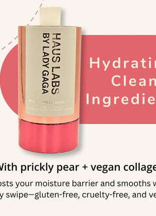 Haus Labs PHD Hybrid Innovation Plumping Lip Glaze Duo - Honey Shimmer Full Size & Persimmon Mini