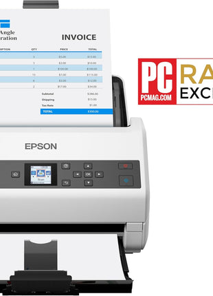 Epson Workforce DS-970 Sheetfed Scanner - 600 dpi Optical,White