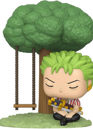 Funko POP! Premium: One Piece - Zoro Sleeping - Amazon Exclusive | Official Merch - Collectable Vinyl Figurine for Shelf Display - Birthday Gift Idea for Fans and Collectors