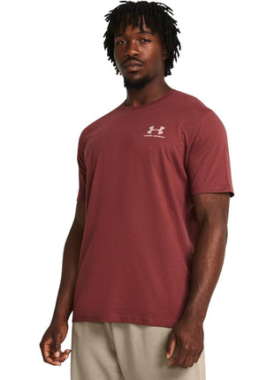 Under Armour Men's UA Sportstyle Left Chest Short Sleeve Shirt LG Black
