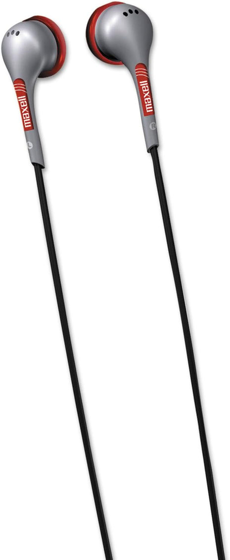 Maxell 190568 EB125 Digital Stereo Binaural Ear Buds for Portable Music Players