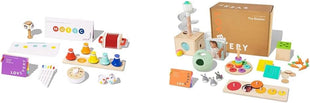 Lovevery Music Set with 6 Instruments, Songs Book, Babbler Play Kit with 8 Toys for Balance, Spatial Skills, Ages 18 Months to 4+ Years