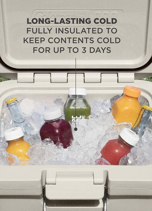Coleman Pro 25-Quart Hard Cooler, Desert Sand