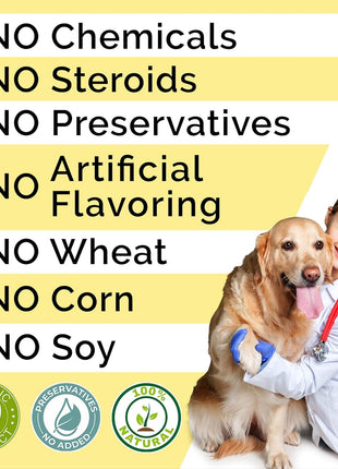 Omega 3 + Pumpkin Dogs Bundle - Allergy & Itch Relief Skin&Coat Supplement + Stool Consistency and Softener - Dry Itchy Skin, Hot Spots Treatment + Diarrhea,Constipation - 180 ct + 8.1oz - Made in USA