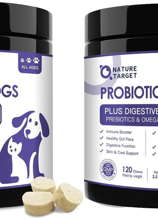 Probiotics for Dogs Chicken Falvored & Salmon Falvored